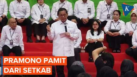 Momen Pramono Pamit dari Sekretariat Kabinet untuk 