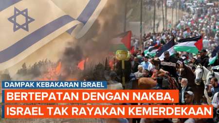 Israel Batalkan Perayaan Kemerdekaannya karena Kebakaran