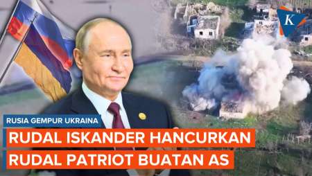 Rusia Gempur Ukraina, Rudal Iskander Hancurkan Sistem Patriot Buatan AS