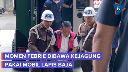 Momen Febrie Diborgol Dan Diangkut Mobil Lapis Baja