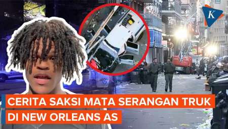 Seperti Zona Perang, Saksi Mata Ungkap Kengerian Serangan Truk di New Orleans