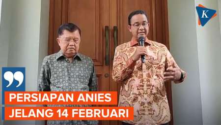 Jalani Masa Tenang, Anies Fokus Rapat dengan Tim Hukum dan Saksi Siapkan Pencoblosan 14 Februari