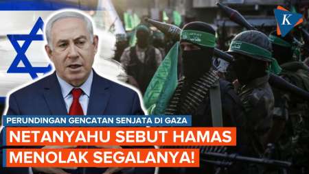 Netanyahu Ungkap Hamas Tolak Semua Isi Proposal Gencatan Senjata di Gaza