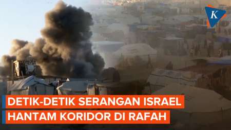 Serangan Udara Israel Hantam Rafah, Tak Jauh dari Pengungsian Warga