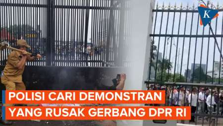 Demo Apdesi Bikin Gerbang Utama DPR Rusak, Kapolda Metro Jaya Incar Para Perusak