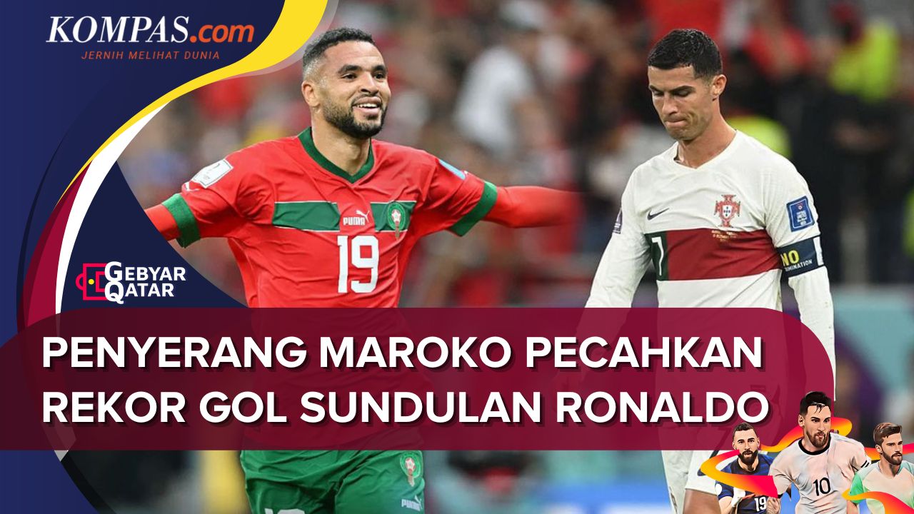 Sundulan Penyerang Maroko Ungguli Rekor Gol Sundulan Ronaldo