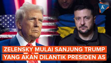 Zelensky Mulai Tebar Pujian untuk Trump, Ada Apa?