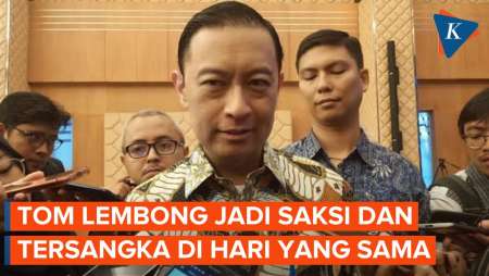 Tom Lembong, Jadi Saksi Ketiga Kalinya, Ditetapkan Tersangka, dan Ditahan