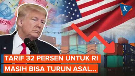 Trump Beri Tarif 32 Persen untuk RI, tapi Masih Bisa Turun Asal..