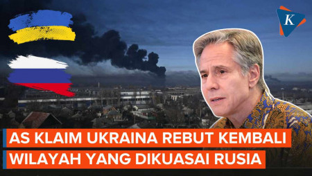 Menlu AS: Ukraina Sukses Ambil Kembali Setengah Wilayah yang Direbut Rusia