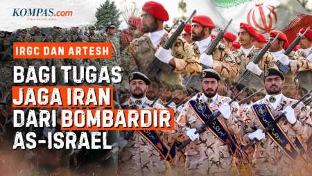IRGC dan Artesh, Dua "Penjaga" Iran dari Serangan AS-Israel