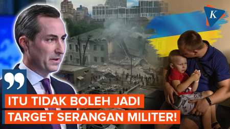 AS Kecam Serangan Rudal Rusia di Rumah Sakit Anak Ukraina