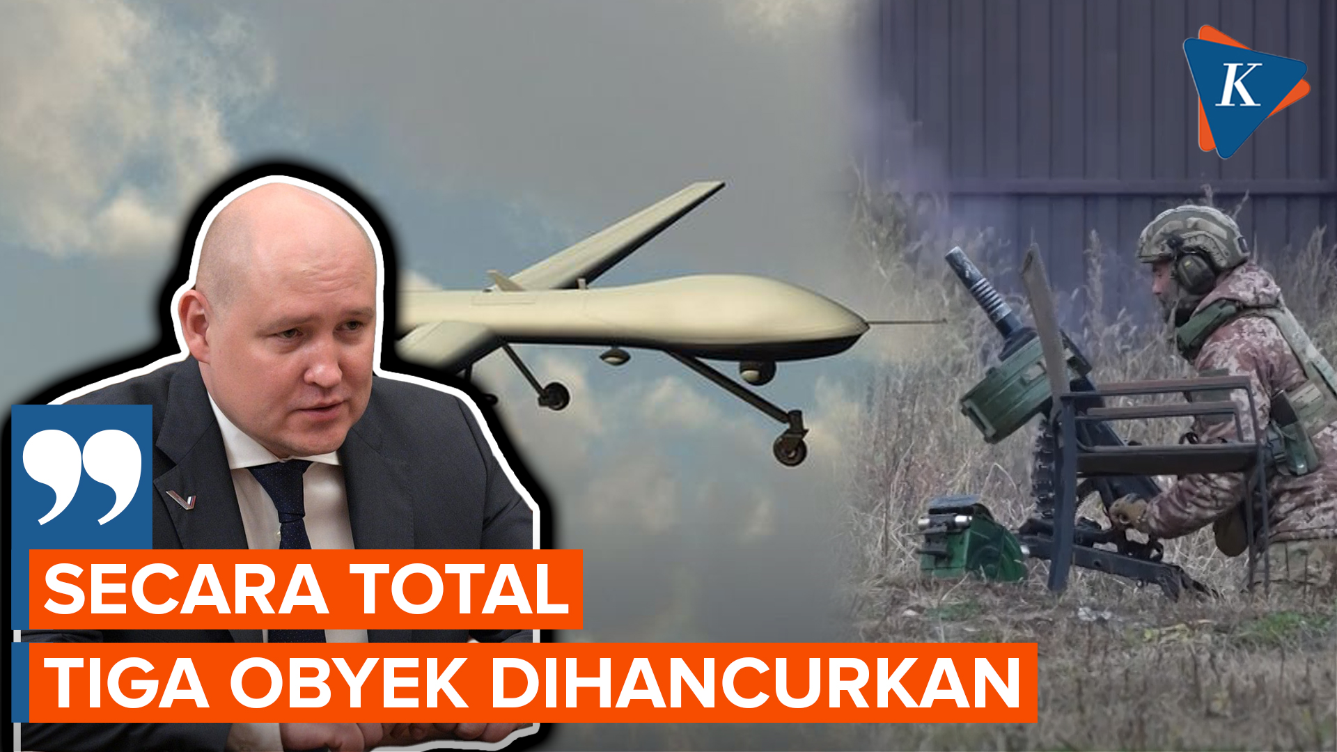 Rusia Tangkis Serangan Drone di Sevastopol Krimea