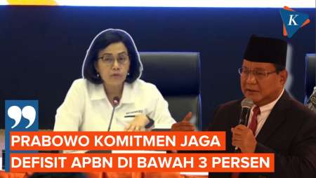 Sri Mulyani: Prabowo Komitmen Jaga Defisit APBN di Bawah 3 Persen