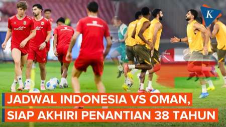 Jadwal Timnas Indonesia Vs Oman: Buru Kemenangan Setelah 38 Tahun