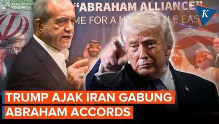 Trump Ajak Iran Gabung Abraham Accords, Satu Aliansi Dengan Israel