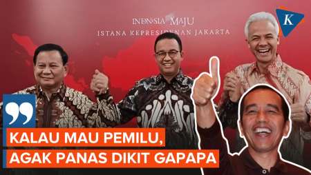 Jokowi: Pemilu Agak Panas Dikit Gapapa, asal... 