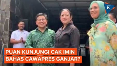 Puan Maharani Kunjungi Kediaman Cak Imin, Bahas Cawapres Ganjar?