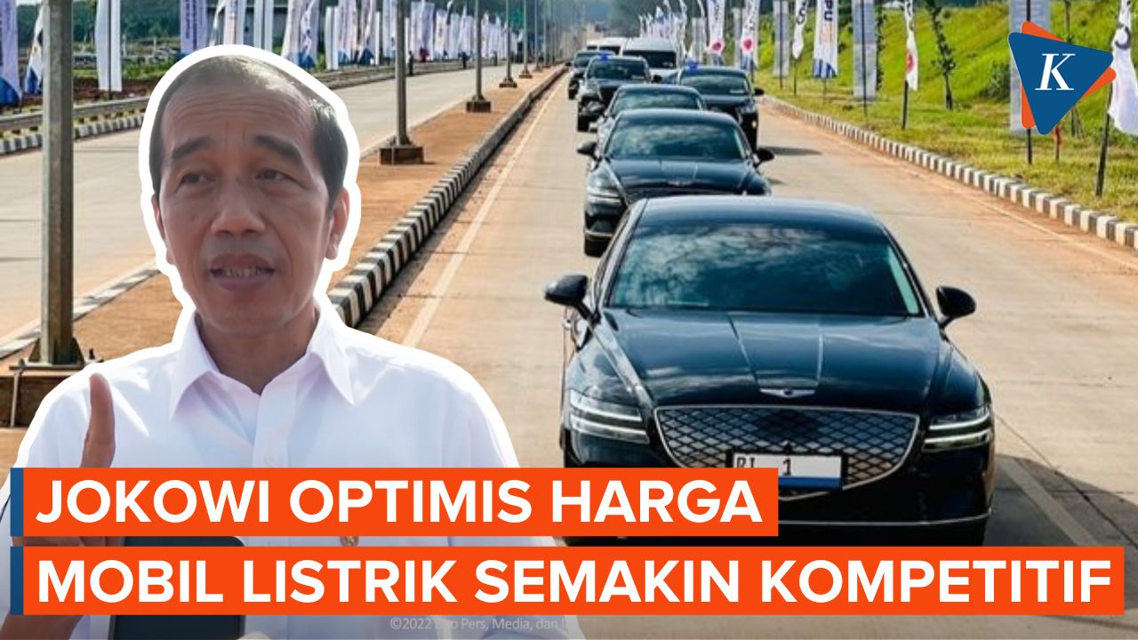 Masa Depan Pabrik Baterai, Jokowi Optimistis Harga Mobil Listrik Bakal Semakin Kompetitif