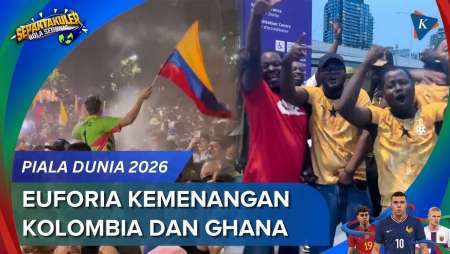 Momen Fans Kolombia Dan Ghana Rayakan Kemenangan Di Piala Dunia 2026