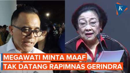 PDI-P: Megawati Sampaikan Permohonan Maaf Tak Bisa Hadiri Rapimnas Gerindra