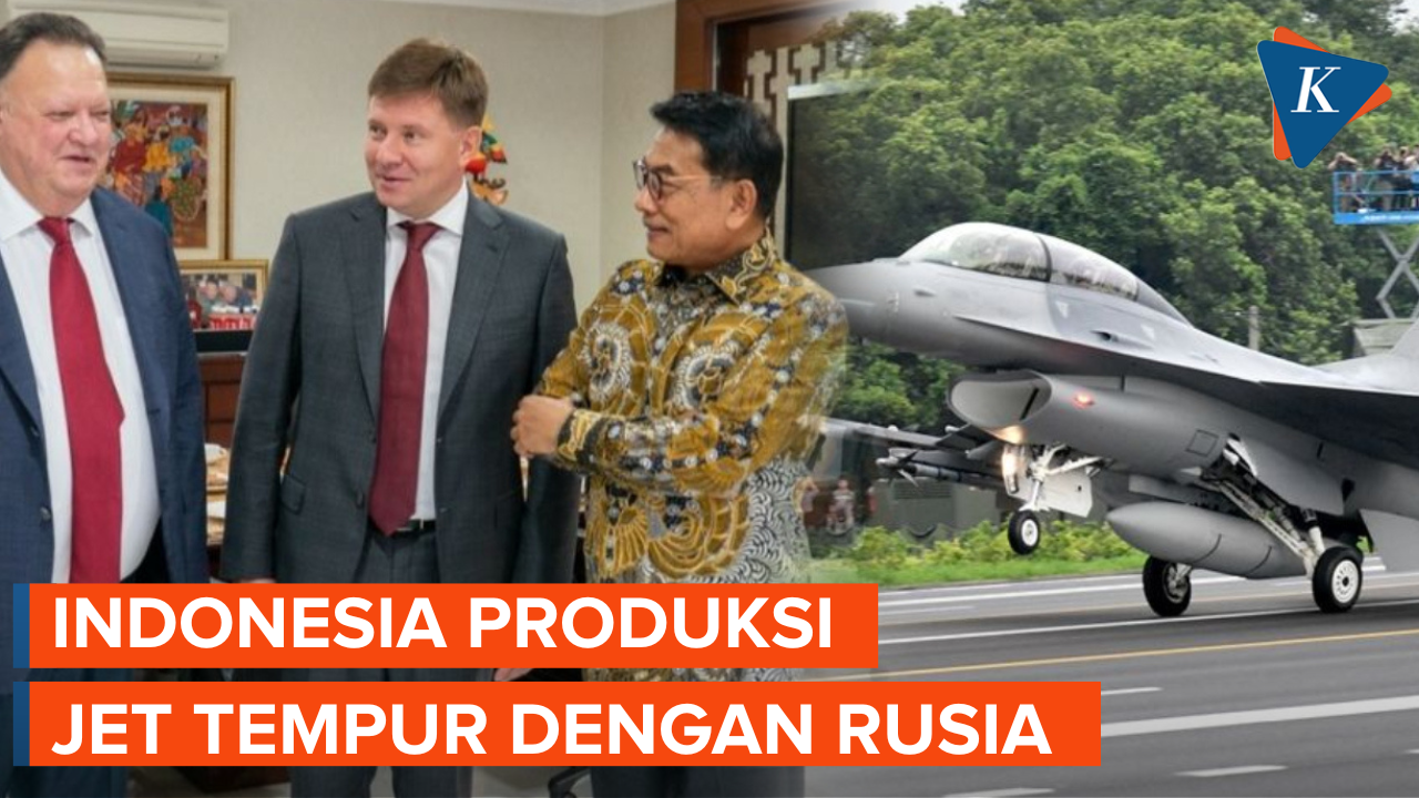 Kerjasama dengan Rusia, Indonesia Akan Produksi Jet Tempur