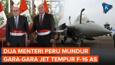 Dua Menteri Peru Mundur Gara-gara Pembelian 24 Jet F-16 AS Ditunda