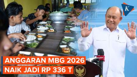 Anggaran MBG Tahun 2026 Naik! jadi Rp 336 Triliun