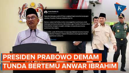 Prabowo Demam: Tunda Berjumpa Anwar Ibrahim, Pimpin Ratas di Halim