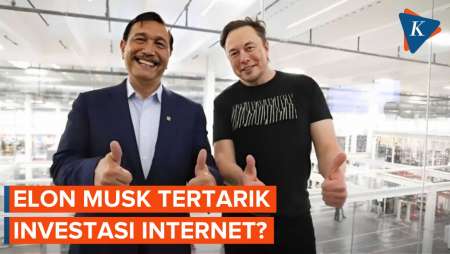 Luhut: Elon Musk Ingin Investasi Internet untuk Daerah Terpencil