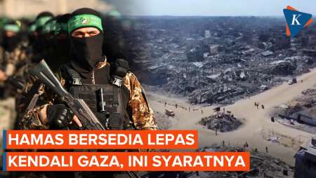 Hamas Disebut Bersedia Lepas Kendali Atas Gaza, Tapi Ada Syaratnya
