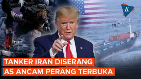 Tanker Iran Diserang, AS Kirim Ancaman Perang Terbuka