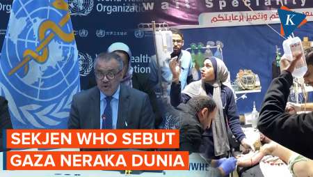 WHO Sebut Gaza Neraka Dunia, 300 Kematian Terjadi Setiap Hari