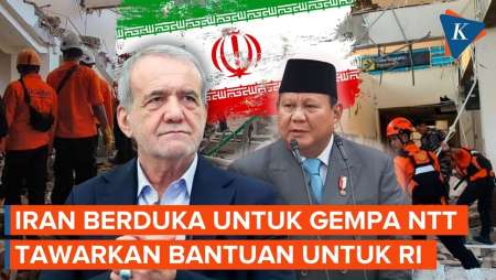 Presiden Iran Kirim Pesan Duka Gempa NTT Ke Prabowo, Juga Tawari Bantuan 