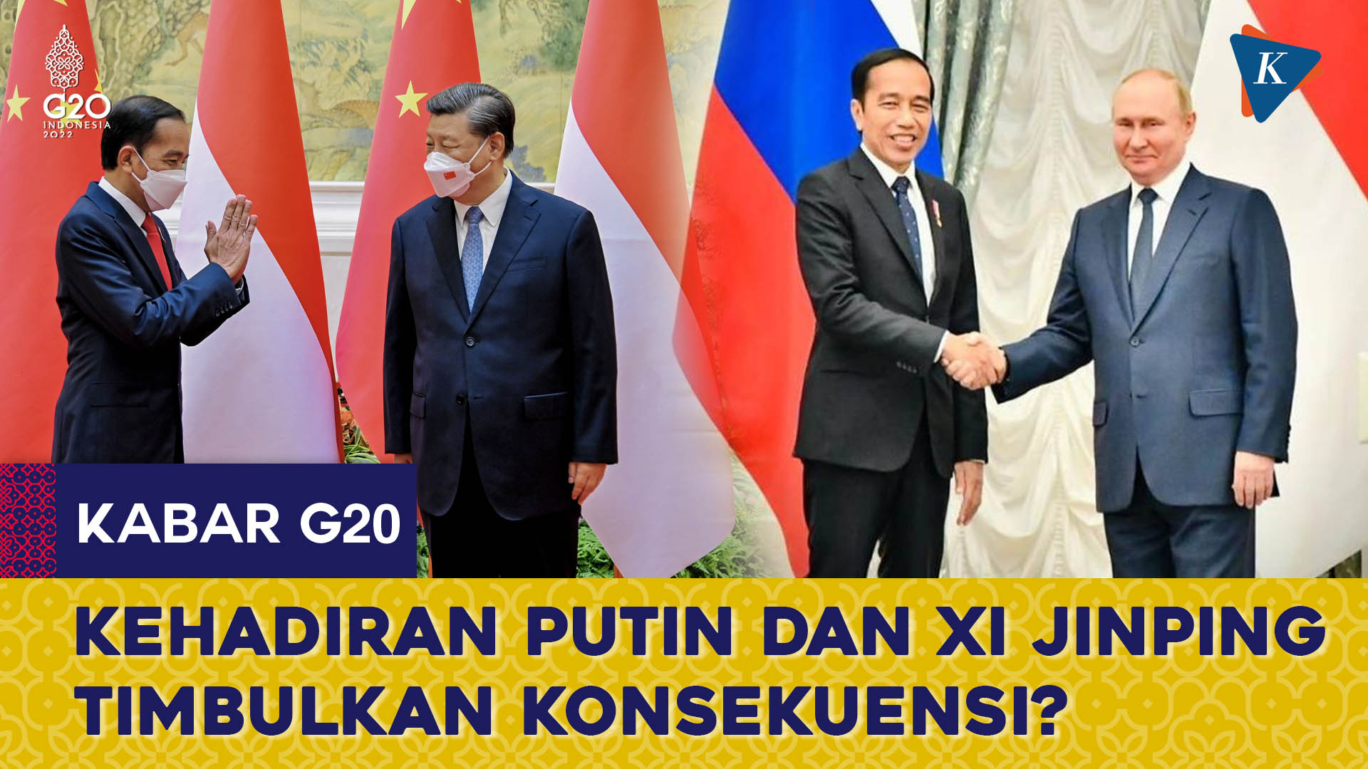 Putin-Xi Jinping Berpeluang Bertemu di KTT G20