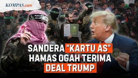 Militan Hamas Vs Trump: Tolak Proposal, Sandera Israel Jadi "Kartu AS"