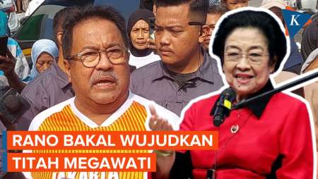 Rano Siap Wujudkan Salah Satu Pesan Megawati soal Jakarta