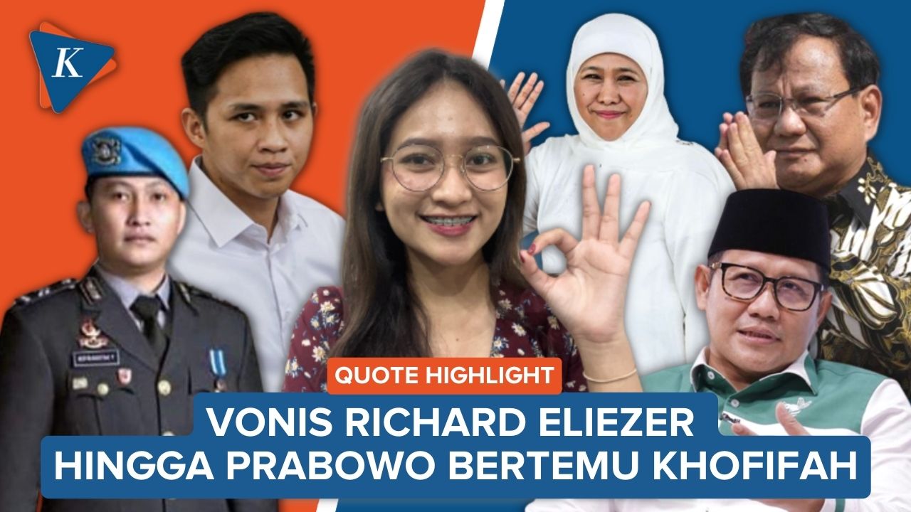 Richard Divonis 1 Tahun 6 Bulan hingga Cak Imin soal Pertemuan Prabowo-Khofifah
