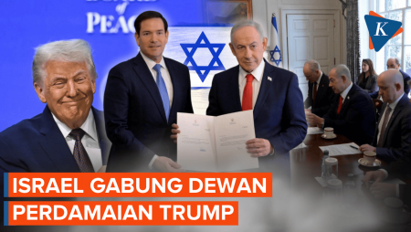 Sah! Israel Kini Masuk Anggota Board Of Peace Gagasan Trump