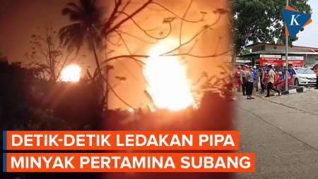 Kesaksian Warga Saat Sumur Minyak Pertamina Subang Meledak, Suara Seperti Dentuman Bom