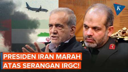 Presiden Iran Ngamuk Ke Garda Revolusi Usai UEA Klaim Diserang Teheran
