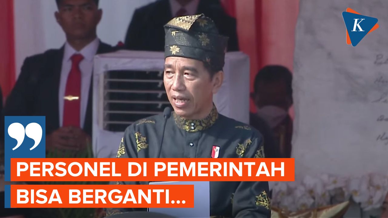 Jokowi: Perjuangan Tak Boleh Berhenti meski Personel Pemerintah Berganti