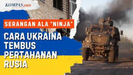 Strategi Ukraina Jebol Pertahanan Rusia