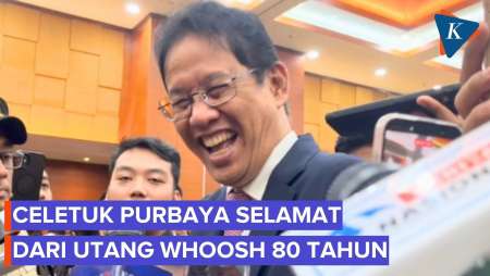 Utang Whoosh Dicicil 80 Tahun, Purbaya: Allhamdulilah Gua Selamat!