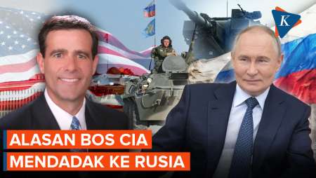 Terbongkar! Rahasia Di Balik Kunjungan Mendadak Bos CIA Ke Rusia