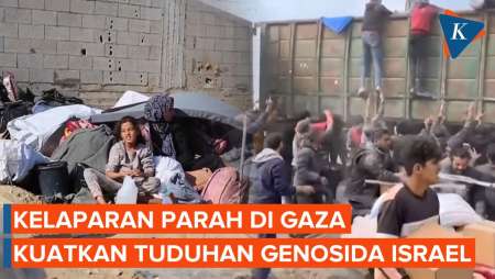 Kelaparan di Gaza Perkuat Tuduhan Genosida terhadap Israel