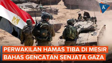 Pejabat Hamas Tiba di Mesir, Terbuka untuk Semua Usulan Gencatan Senjata