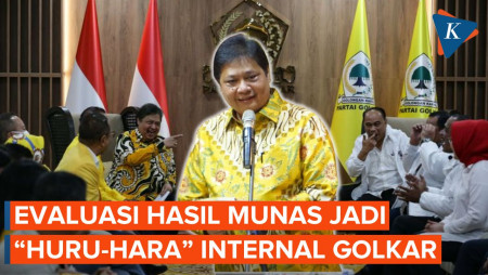 Kursi Kepemimpinan Airlangga Digoyang Internal