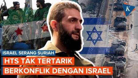 HTS Ogah Perang Lawan Israel meski Suriah Terus Dibombardir Serangan