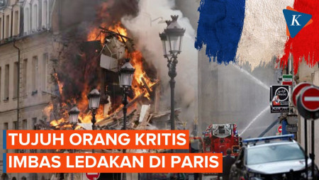 Update Ledakan Paris, 7 Orang Kritis